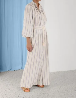 ZIMMERMANN Tops<Chintz Striped Billow Blouse