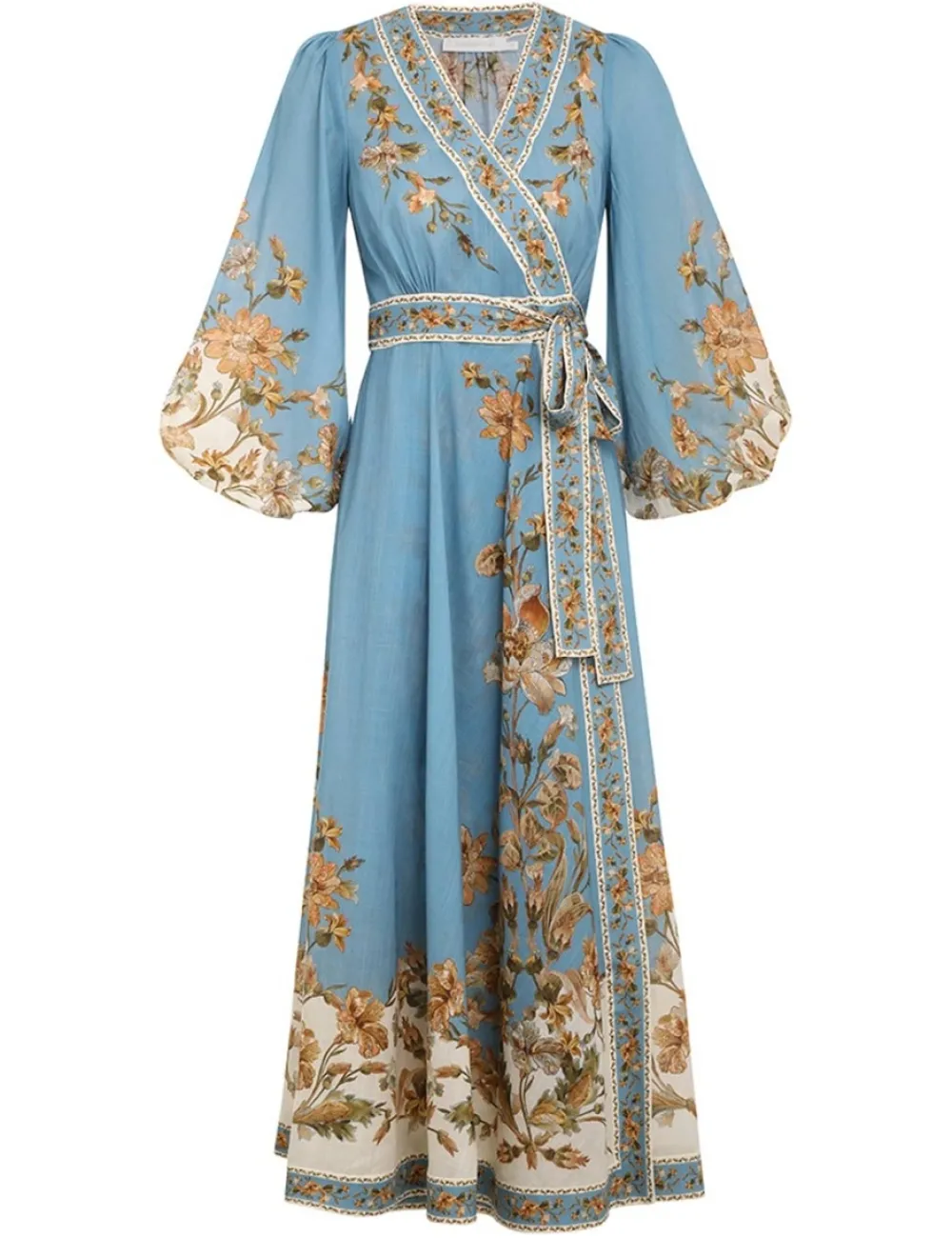 ZIMMERMANN Dresses & Coverups<Chintz Wrap Midi Dress