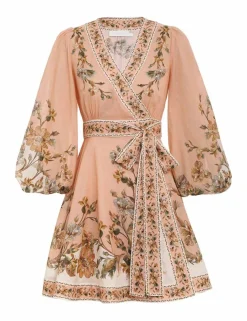 ZIMMERMANN Dresses & Coverups<Chintz Wrap Mini Dress