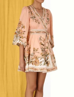 ZIMMERMANN Dresses & Coverups<Chintz Wrap Mini Dress