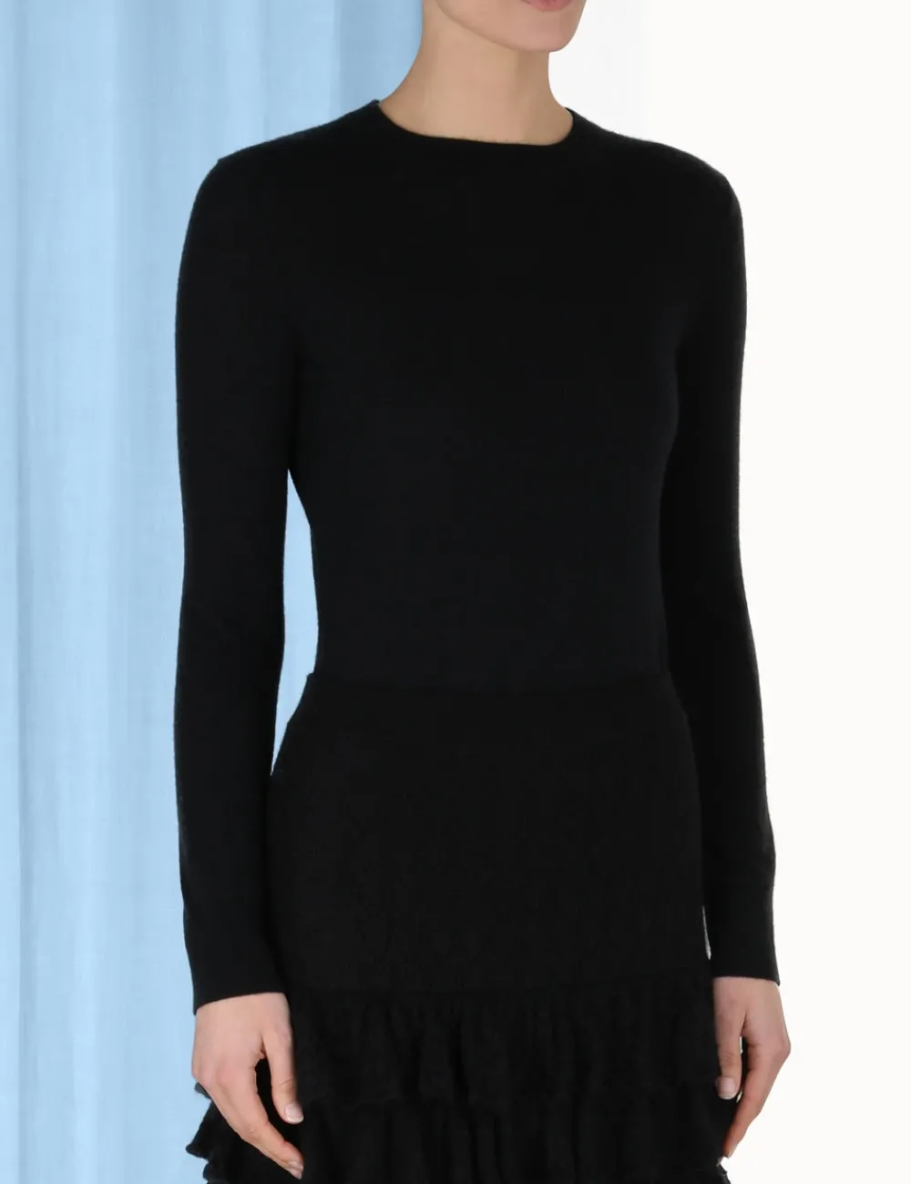 ZIMMERMANN Knitwear<Classic Crew Neck Sweater