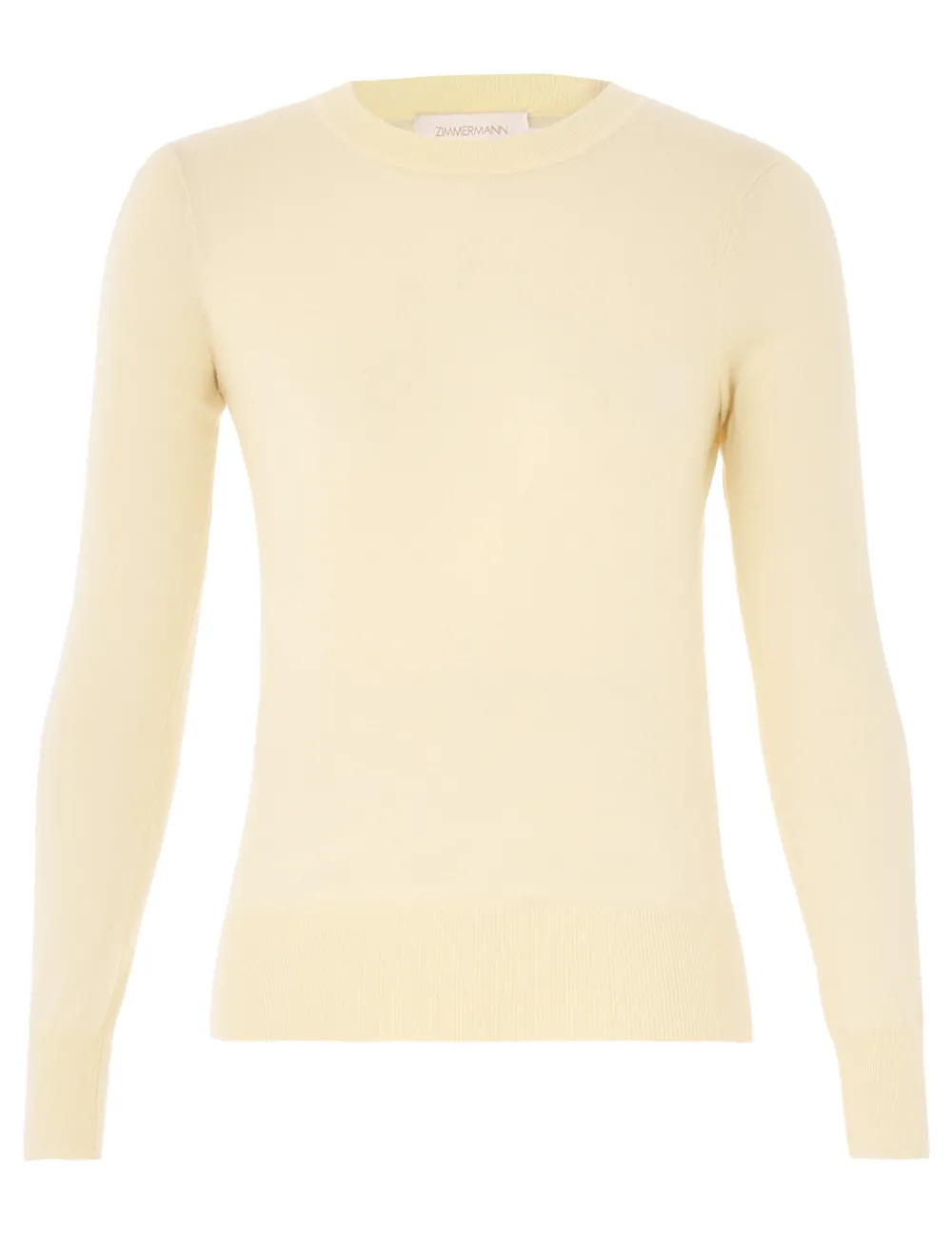 ZIMMERMANN Tops<Classic Crew Neck Sweater