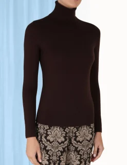 ZIMMERMANN Knitwear<Classic Turtle Neck Sweater