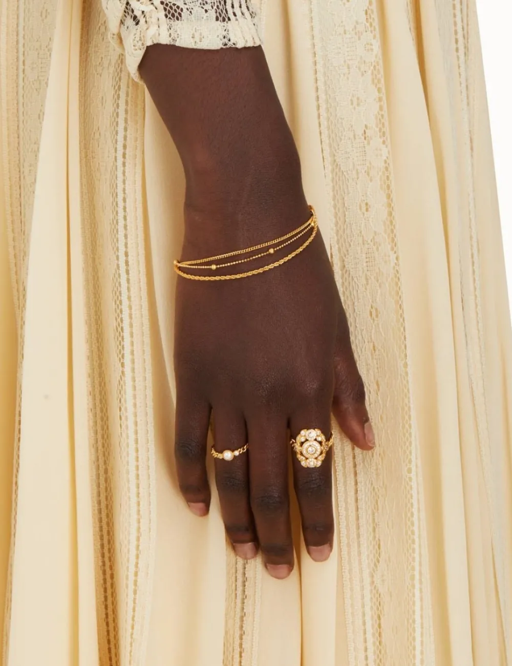 ZIMMERMANN Rings<Collage Fine Chain Ring