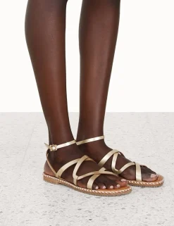 ZIMMERMANN Sandals<Criss-Cross Sandal