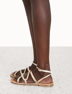 ZIMMERMANN Sandals<Criss-Cross Sandal