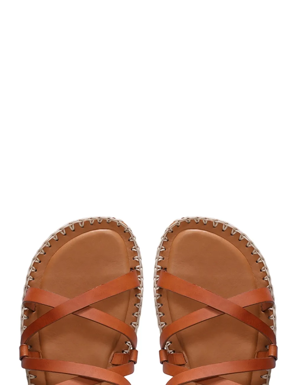 ZIMMERMANN Sandals<Criss-Cross Sandal