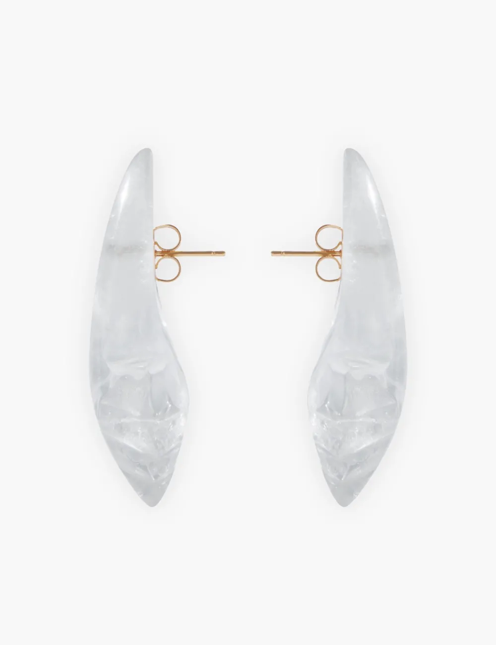 ZIMMERMANN Luminosity<Crystal Carved Pebble Earrings