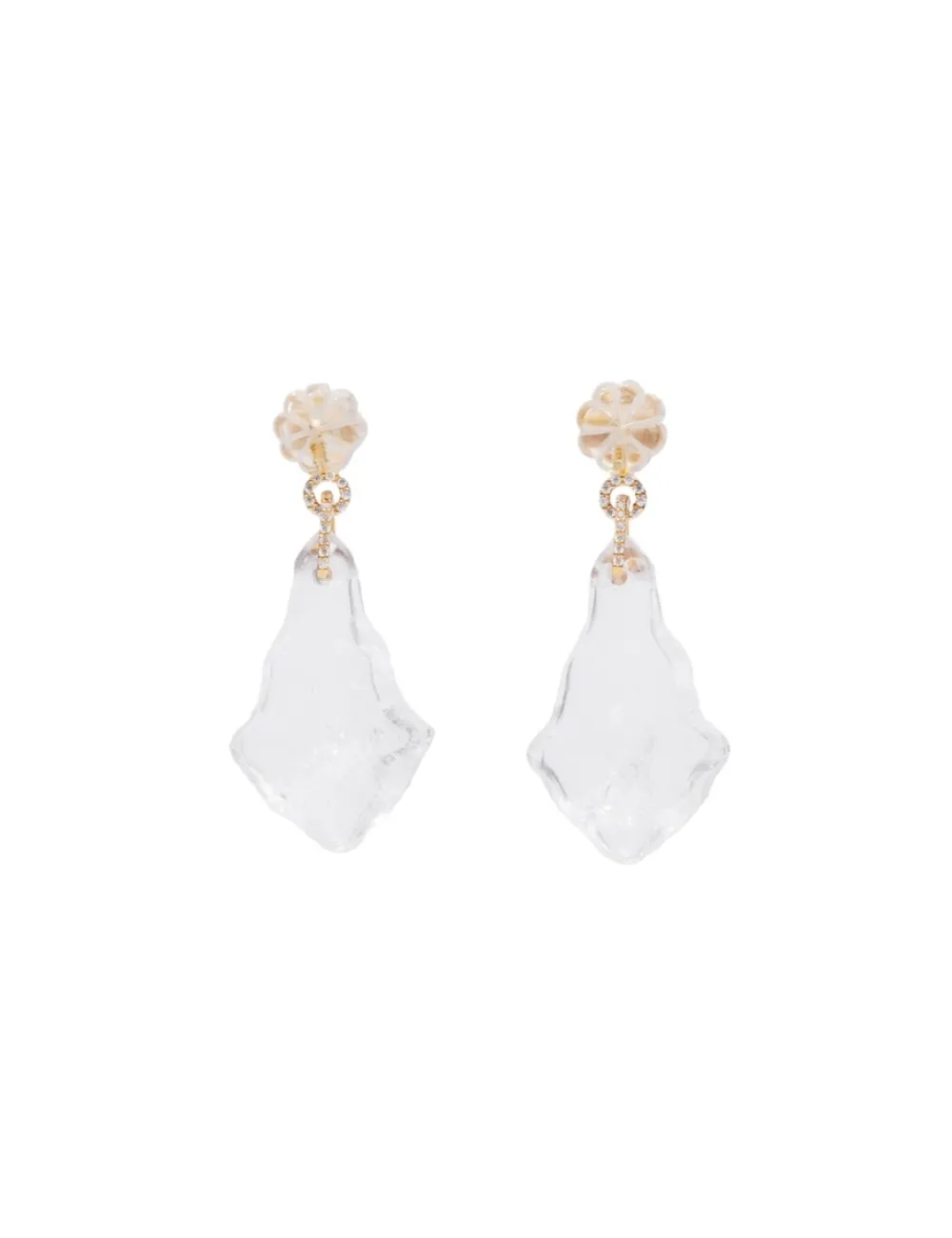 ZIMMERMANN Luminosity<Crystal Chandelier Earrings