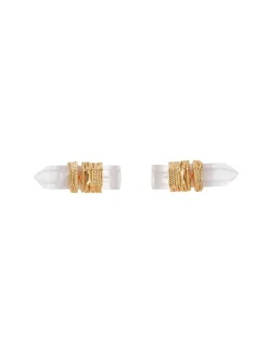 ZIMMERMANN Form & Light<Crystal Quartz Studs Earrings