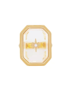 ZIMMERMANN Rings<Crystal Signet Ring