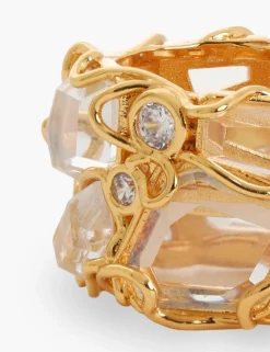 ZIMMERMANN Rings<Crystal Swirl Ring