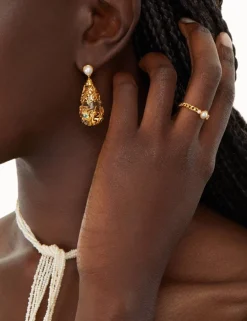 ZIMMERMANN Earrings<Crystal Tarot Drop Earrings