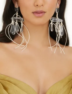 ZIMMERMANN Accessories<Crystal Tied Rocks Earrings