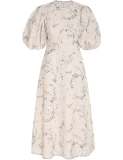 ZIMMERMANN Dresses<Day Midi Dress