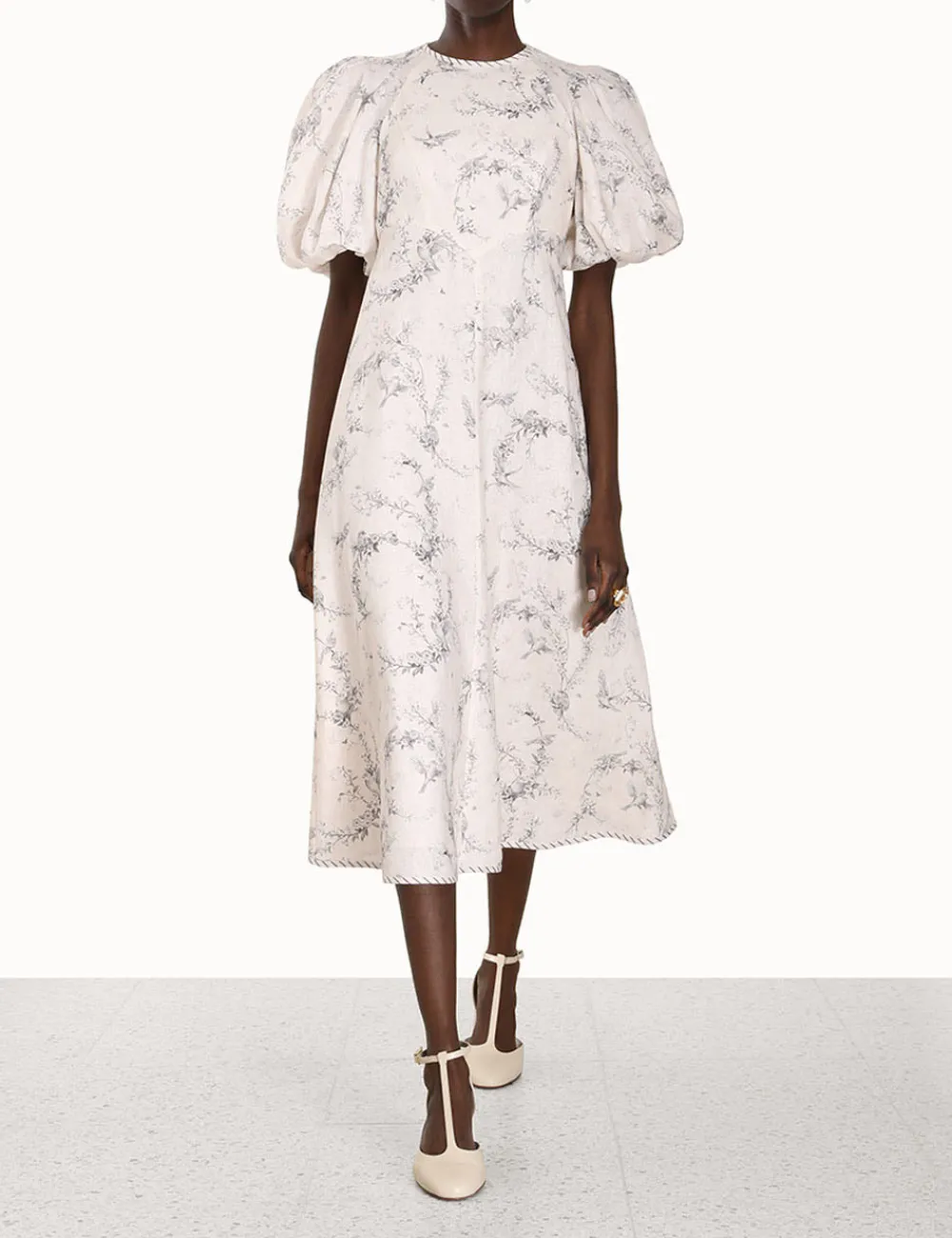 ZIMMERMANN Luminosity<Day Midi Dress
