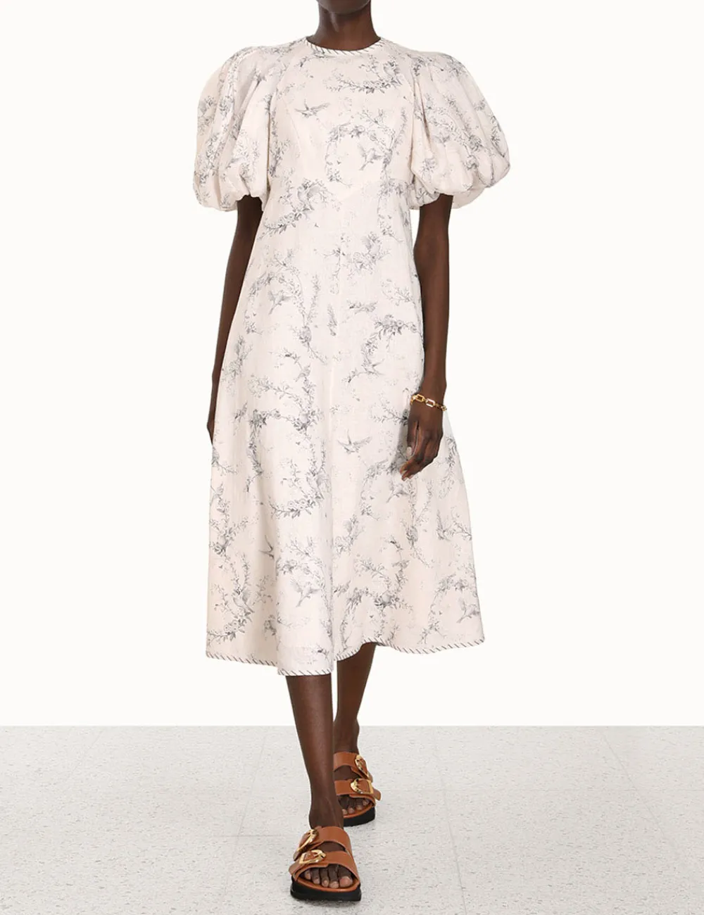 ZIMMERMANN Luminosity<Day Midi Dress