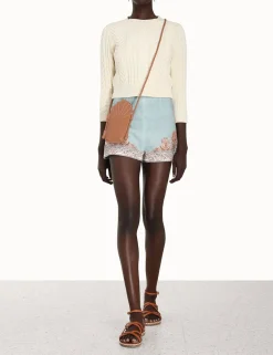 ZIMMERMANN Tops<Devi Cable Knit Top
