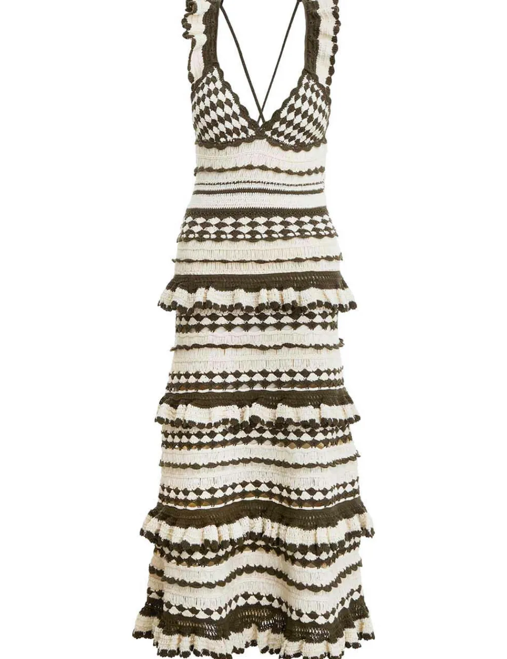 ZIMMERMANN Knitwear<Devi Crochet Frill Dress