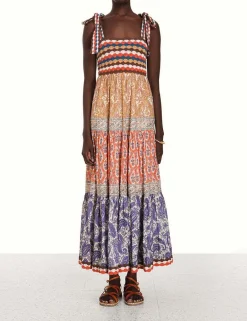 ZIMMERMANN Knitwear<Devi Crochet Spliced Dress