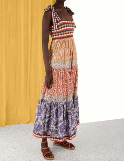 ZIMMERMANN Knitwear<Devi Crochet Spliced Dress