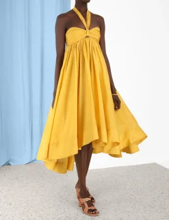 ZIMMERMANN Clothing<Devi Halter Maxi Dress