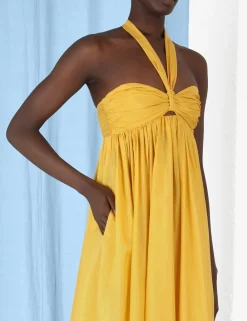 ZIMMERMANN Clothing<Devi Halter Maxi Dress