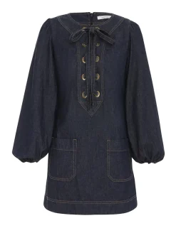 ZIMMERMANN Clothing<Devi Lace Up Tunic Dress