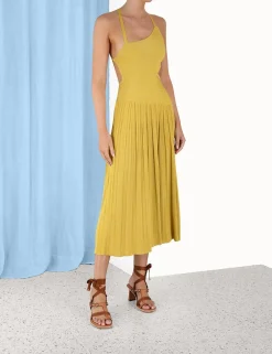 ZIMMERMANN Dresses & Coverups<Devi Lurex Midi Dress