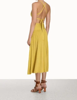 ZIMMERMANN Dresses & Coverups<Devi Lurex Midi Dress