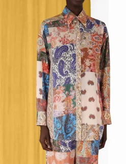 ZIMMERMANN Tops<Devi Manstyle Shirt