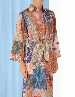 ZIMMERMANN Dresses & Coverups<Devi Midi Shirt Dress