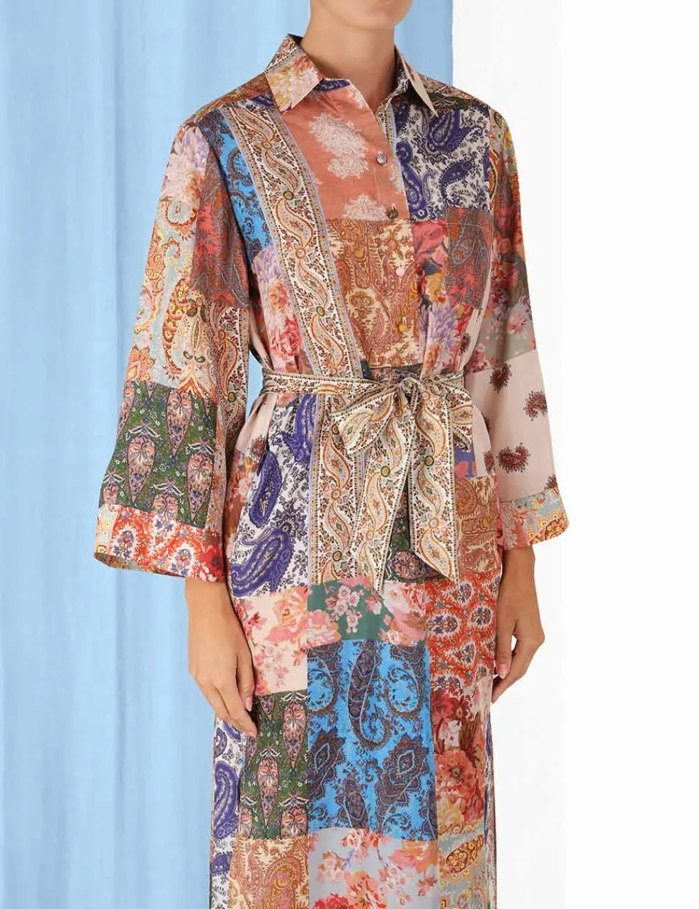 ZIMMERMANN Clothing<Devi Midi Shirt Dress