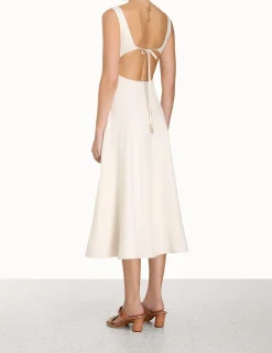 ZIMMERMANN Dresses & Coverups<Devi Panelled Midi Dress