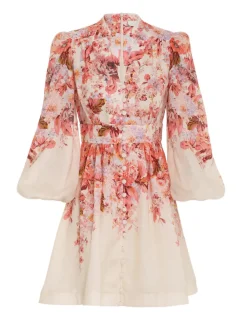 ZIMMERMANN Clothing<Devi Plunge Mini Dress