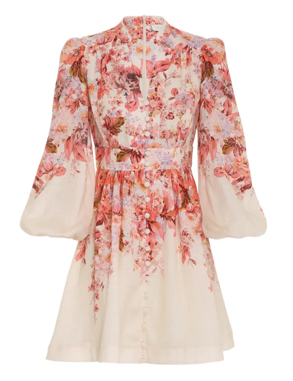 ZIMMERMANN Clothing<Devi Plunge Mini Dress
