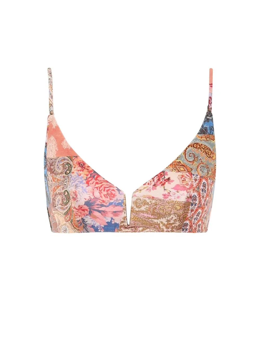 ZIMMERMANN Bikinis<Devi Plunge V Wire Bra
