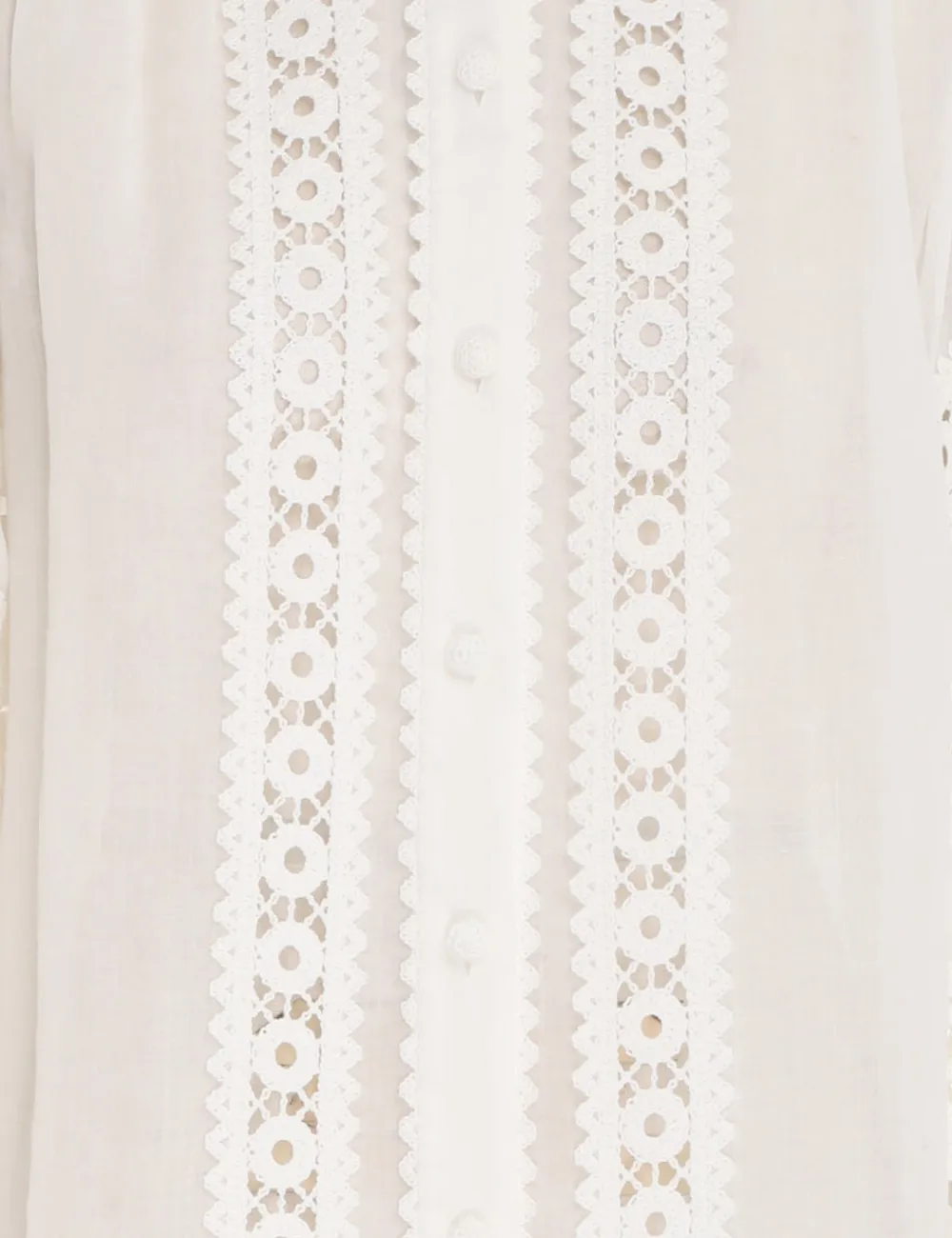 ZIMMERMANN Tops<Devi Spliced Billow Blouse