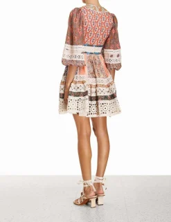 ZIMMERMANN Dresses & Coverups<Devi Spliced Billow Mini Dress