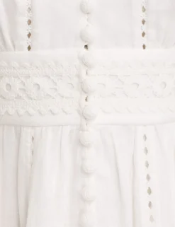 ZIMMERMANN Clothing<Devi Spliced Billow Mini Dress