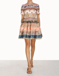 ZIMMERMANN Dresses & Coverups<Devi Spliced Mini Dress
