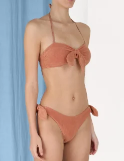 ZIMMERMANN Bikinis<Devi Terry Tie Bikini
