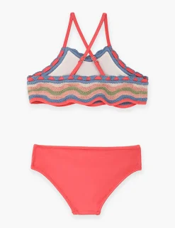 ZIMMERMANN Swimwear<Devi Textured Knit Bikini