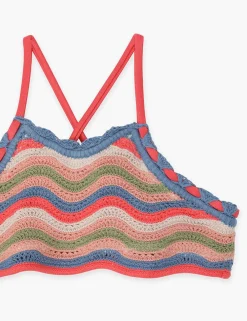 ZIMMERMANN Swimwear<Devi Textured Knit Bikini