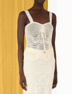 ZIMMERMANN In Denim<Devi Textured Knit Tank
