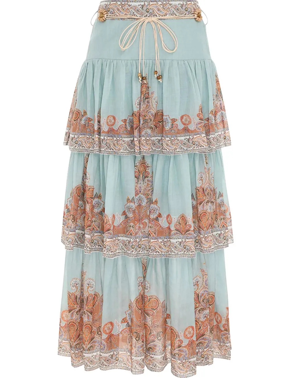 ZIMMERMANN Clothing<Devi Tiered Skirt