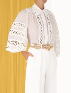 ZIMMERMANN Shorts & Pants<Devi Tuck Pant