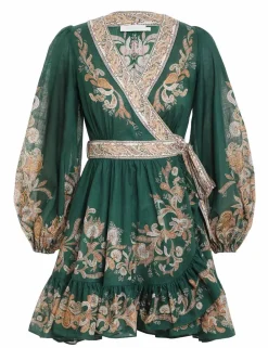 ZIMMERMANN Clothing<Devi Wrap Mini Dress