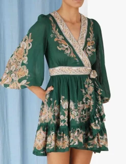 ZIMMERMANN Dresses & Coverups<Devi Wrap Mini Dress