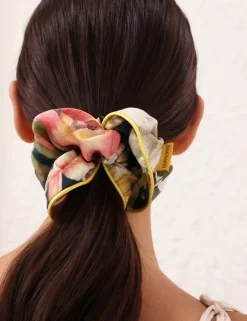 ZIMMERMANN Hair Accessories<Double Faced Silk Scrunchie
